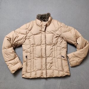 Eddie Bauer women's down quilted jacket